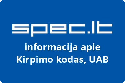 Kirpimo kodas, UAB | spec.lt