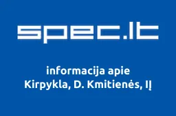 Kirpykla, D. Kmitienės, IĮ