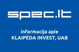 KLAIPĖDA INVEST, UAB