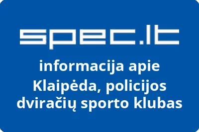 Policijos dviračių sporto klubas Klaipėda