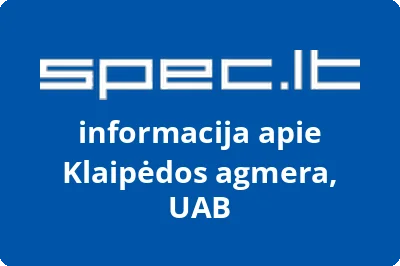 Klaipėdos agmera, UAB