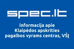 Klaipėdos apskrities pagalbos vyrams centras, VŠĮ | spec.lt