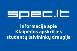 Klaipėdos apskrities studentų laivininkų draugija iliustracija