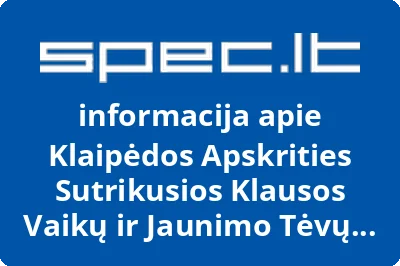 Klausos negalios šeimų bendrija Aidas