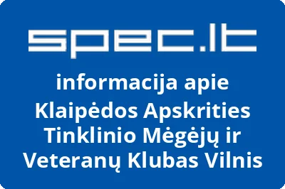 Klaipėdos Apskrities Tinklinio Mėgėjų ir Veteranų Klubas Vilnis