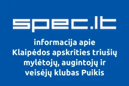 Klaipėdos apskrities triušių mylėtojų, augintojų ir veisėjų klubas Puikis
