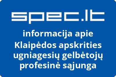 Klaipėdos apskrities ugniagesių gelbėtojų profesinė sąjunga