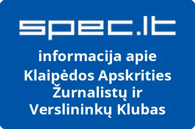 Klaipėdos Apskrities Žurnalistų ir Verslininkų Klubas