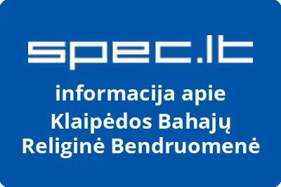 Klaipėdos Bahajų Religinė Bendruomenė