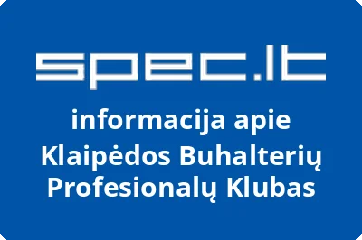 Klaipėdos buhalterių profesionalų klubas