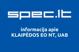 KLAIPĖDOS EO NT, UAB | spec.lt