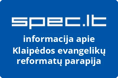 Klaipėdos evangelikų reformatų parapija