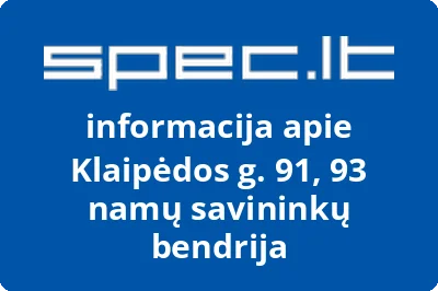 Klaipėdos g. 91, 93 namų savininkų bendrija