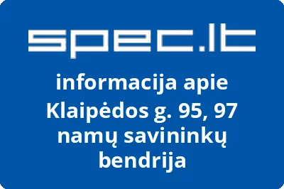 Klaipėdos g. 95, 97 namų savininkų bendrija