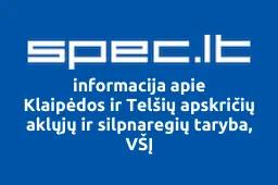 Klaipėdos ir Telšių apskričių aklųjų ir silpnaregių taryba, VŠĮ | spec.lt