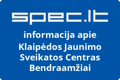 Klaipėdos jaunimo sveikatos centras Bendraamžiai