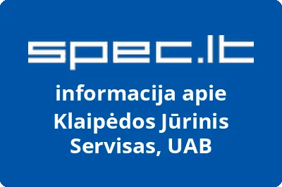 Klaipėdos jūrinis servisas, UAB