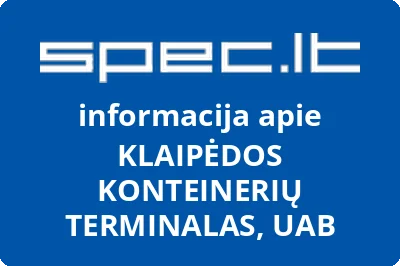 Klaipėdos konteinerių terminalas, UAB