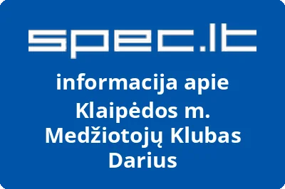 Klaipėdos m. medžiotojų klubas Darius