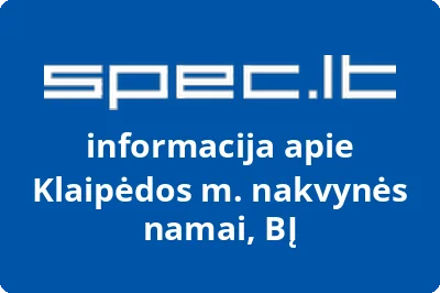 Klaipėdos m. nakvynės namai, BĮ