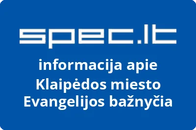 Klaipėdos miesto Evangelijos bažnyčia