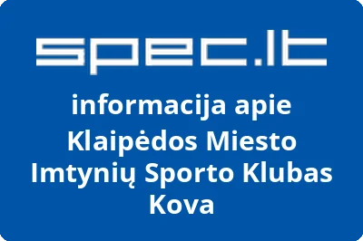 Klaipėdos miesto imtynių sporto klubas Kova