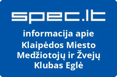 Klaipėdos miesto medžiotojų ir žvejų klubas Eglė