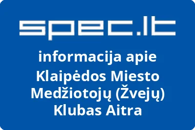 Klaipėdos miesto medžiotojų žvejų klubas AITRA