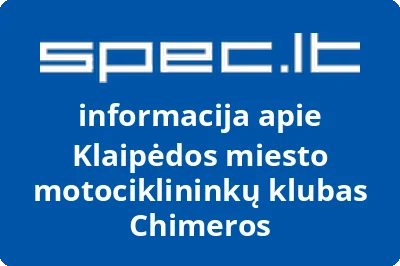 Klaipėdos miesto motociklininkų klubas Chimeros