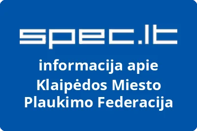 Klaipėdos miesto plaukimo federacija