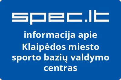 Klaipėdos miesto sporto bazių valdymo centras