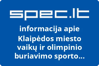 Klaipėdos miesto vaikų ir olimpinio buriavimo sporto klubas Žalgiris
