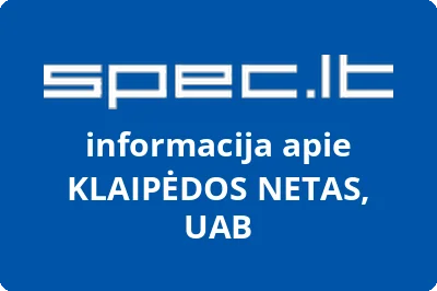 KLAIPĖDOS NETAS, UAB