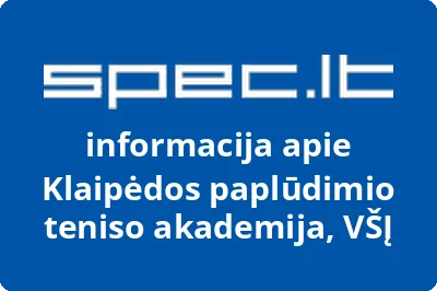 Klaipėdos paplūdimio teniso akademija, VŠĮ