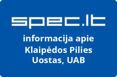 Klaipėdos Pilies Uostas, UAB