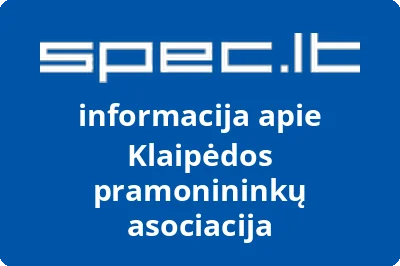 Klaipėdos pramonininkų asociacija