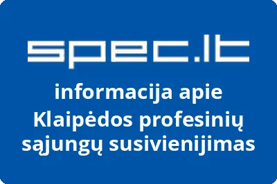 Klaipėdos profesinių sąjungų susivienijimas | spec.lt