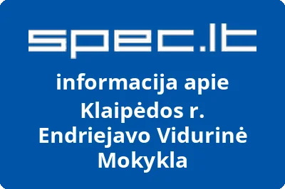 Klaipėdos r. Endriejavo pagrindinė mokykla