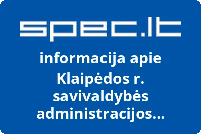 Klaipėdos r. savivaldybės administracijos Kretingalės seniūnija