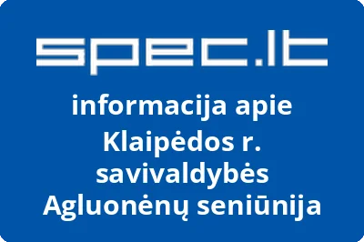 Klaipėdos r. savivaldybės Agluonėnų seniūnija