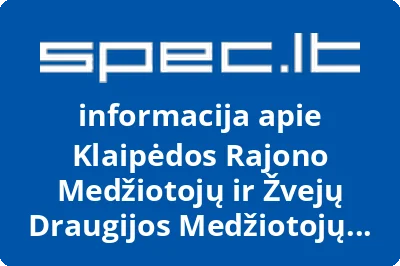 Klaipėdos rajono medžiotojų ir žvejų draugijos medžiotojų būrelis Minija