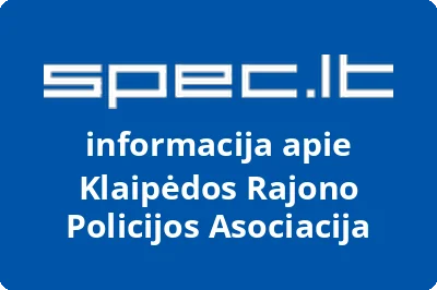 Klaipėdos rajono policijos asociacija