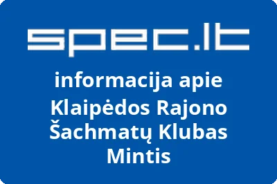 Klaipėdos rajono šachmatų klubas Mintis