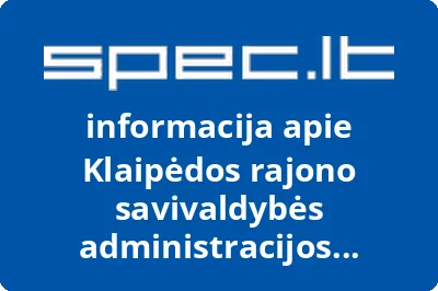 Klaipėdos rajono savivaldybės administracijos darbuotojų profesinė sąjunga | spec.lt