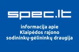 Klaipėdos rajono sodininkų-gėlininkų draugija | spec.lt