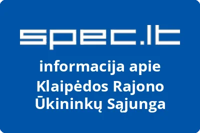 Klaipėdos rajono ūkininkų sąjunga