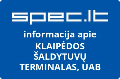 KLAIPĖDOS ŠALDYTUVŲ TERMINALAS, UAB