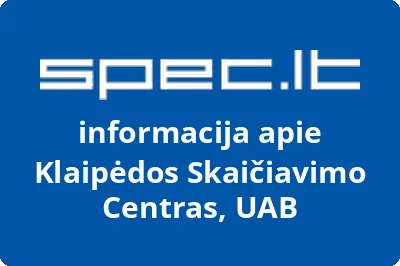 Klaipėdos Skaičiavimo Centras, UAB
