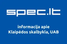 Klaipėdos skalbykla, UAB