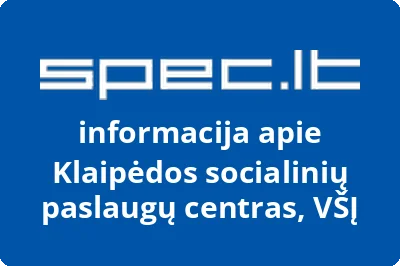 Socialinių paslaugų informacijos centras, VŠĮ